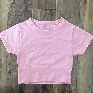 pink offline by aerie crop top
